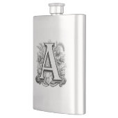 Monogrammdesign Flachmann (Links)