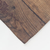 Monogrammdesign Fleecedecke (Ecke)