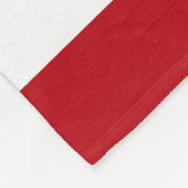 Monogrammdesign Fleecedecke (Ecke)