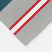 Monogrammdesign Fleecedecke (Ecke)