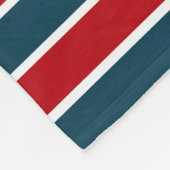 Monogrammdesign Fleecedecke (Ecke)
