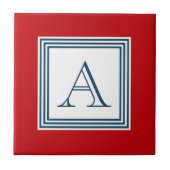 Monogrammdesign Fliese (Vorderseite)