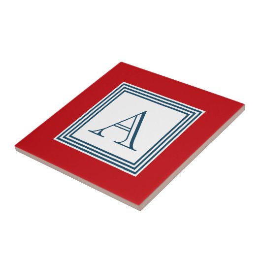 Monogrammdesign Fliese (Seite)