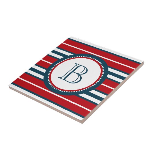 Monogrammdesign Fliese (Seite)