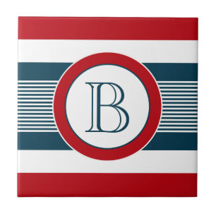 Monogrammdesign Fliese