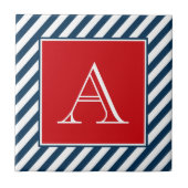 Monogrammdesign Fliese (Vorderseite)