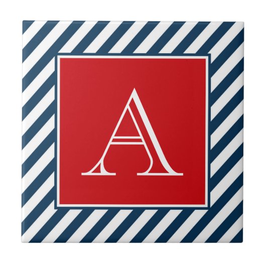 Monogrammdesign Fliese (Vorderseite)