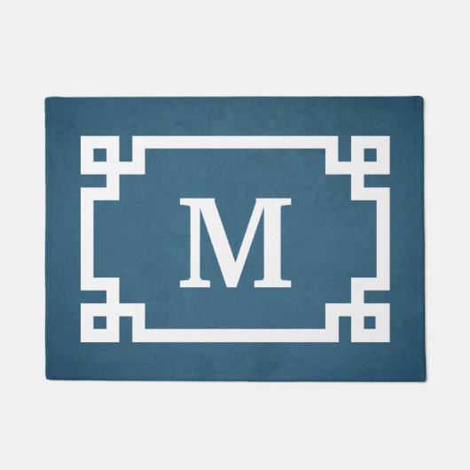 Monogrammdesign Fußmatte (Vorderseite)