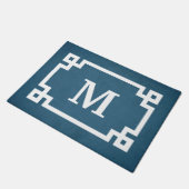 Monogrammdesign Fußmatte (Schrägansicht)