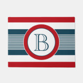 Monogrammdesign Fußmatte (Vorderseite)