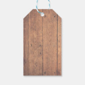 Monogrammdesign Geschenkanhänger (Rückseite)