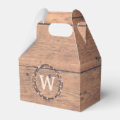 Monogrammdesign Geschenkschachtel (Vorderseite)