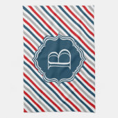 Monogrammdesign Geschirrtuch (Vertikal)