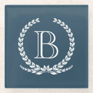 Monogrammdesign Glasuntersetzer