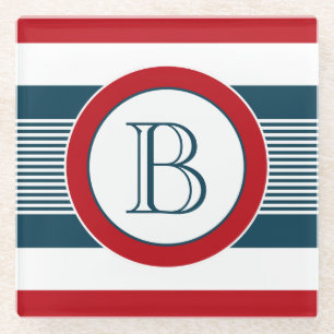 Monogrammdesign Glasuntersetzer