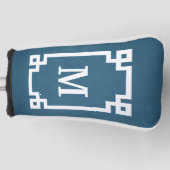 Monogrammdesign Golf Headcover (Vorderseite)