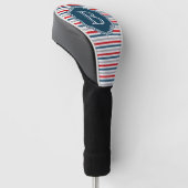 Monogrammdesign Golf Headcover (angewinkelt)