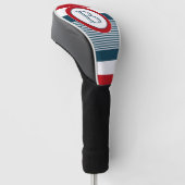 Monogrammdesign Golf Headcover (angewinkelt)