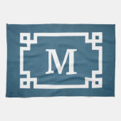 Monogrammdesign Handtuch (Horizontal)