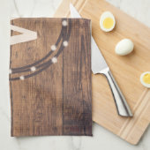 Monogrammdesign Handtuch (Viertel Falte)