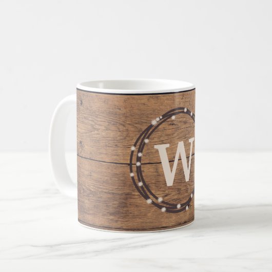 Monogrammdesign Kaffeetasse (Vorderseite Links)