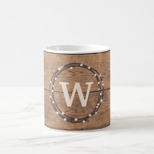 Monogrammdesign Kaffeetasse (Mittel)