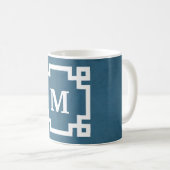 Monogrammdesign Kaffeetasse (VorderseiteRechts)