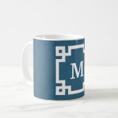Monogrammdesign Kaffeetasse (Vorderseite Links)