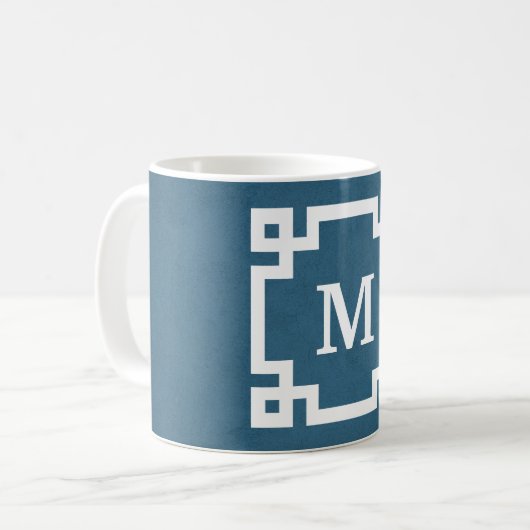 Monogrammdesign Kaffeetasse (Vorderseite Links)