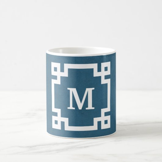 Monogrammdesign Kaffeetasse (Mittel)