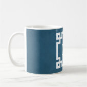 Monogrammdesign Kaffeetasse (Links)