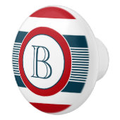 Monogrammdesign Keramikknauf (Rechts)