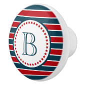 Monogrammdesign Keramikknauf (Rechts)