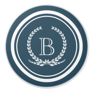 Monogrammdesign Keramikknauf