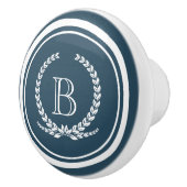 Monogrammdesign Keramikknauf (Rechts)