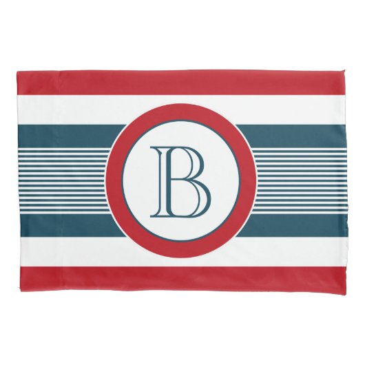 Monogrammdesign Kissenbezug (Vorderseite)