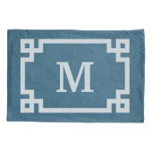 Monogrammdesign Kissenbezug (Rückseite)