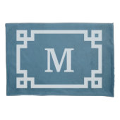 Monogrammdesign Kissenbezug (Vorderseite)