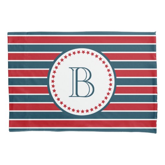 Monogrammdesign Kissenbezug (Vorderseite)