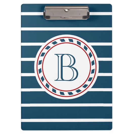 Monogrammdesign Klemmbrett (Vorderseite)