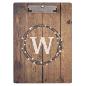 Monogrammdesign Klemmbrett (Vorderseite)