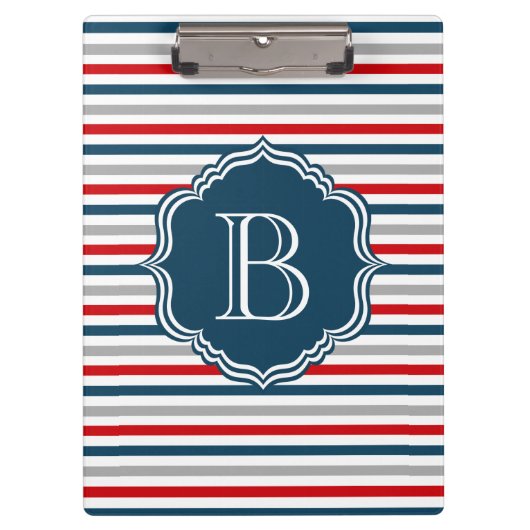 Monogrammdesign Klemmbrett (Vorderseite)