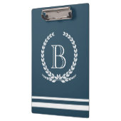 Monogrammdesign Klemmbrett (Links)