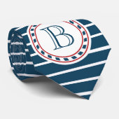 Monogrammdesign Krawatte (Gerollt)