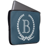Monogrammdesign Laptopschutzhülle (Vorne Rechts)
