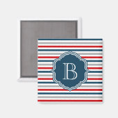 Monogrammdesign Magnet (Vorderseite/Rückseite)