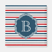 Monogrammdesign Magnet (Vorne)