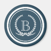 Monogrammdesign Magnet (Vorne)
