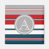 Monogrammdesign Magnet (Vorne)