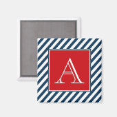 Monogrammdesign Magnet (Vorderseite/Rückseite)